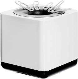 Helit Distributeur de Trombones Linear en Polystyrne,Blanc